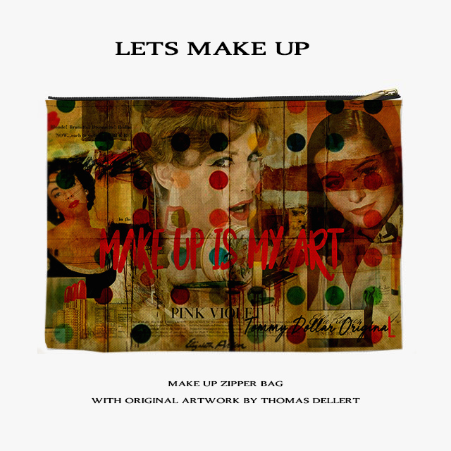 Vintage Make up Kit bag 12 